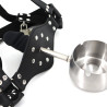 BDSMaster Cendrier Humain Humiliclop Inox